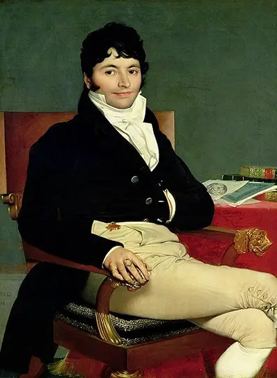 Portrait of Philibert Riviere Jean-Auguste-Dominique Ingres